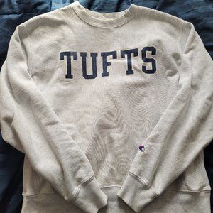 Vintage Champion Reverse Weave Tufts University L